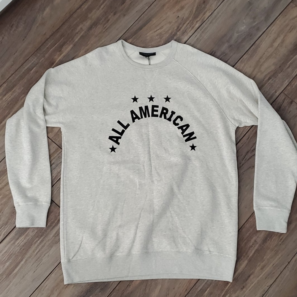 BLACK SCALE ALL AMERICAN CREW **NWT**